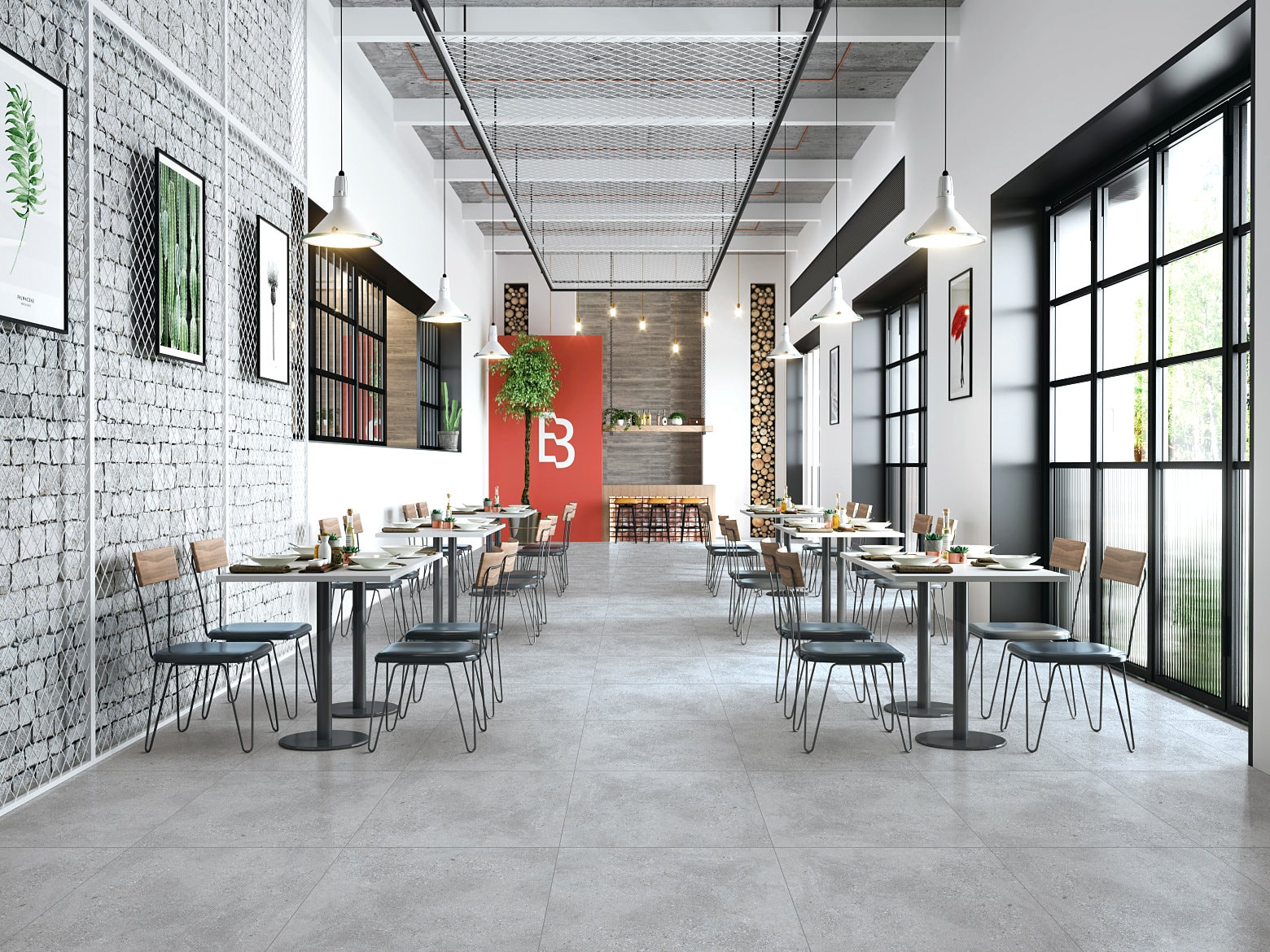 ANTI-SLIP Lappato Light Grey Terrazzo Tile (600X600mm) **R11